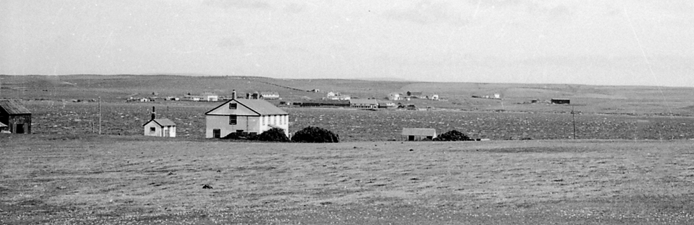 Fox Bay East Cookhouse 1960's- Charles Maddocks